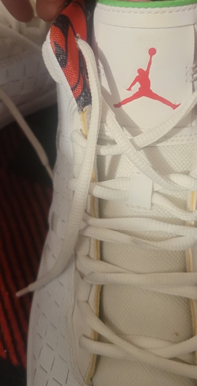 Jordan Illusion Premium 'White Green Pulse' sneakers - Picture 6 of 8